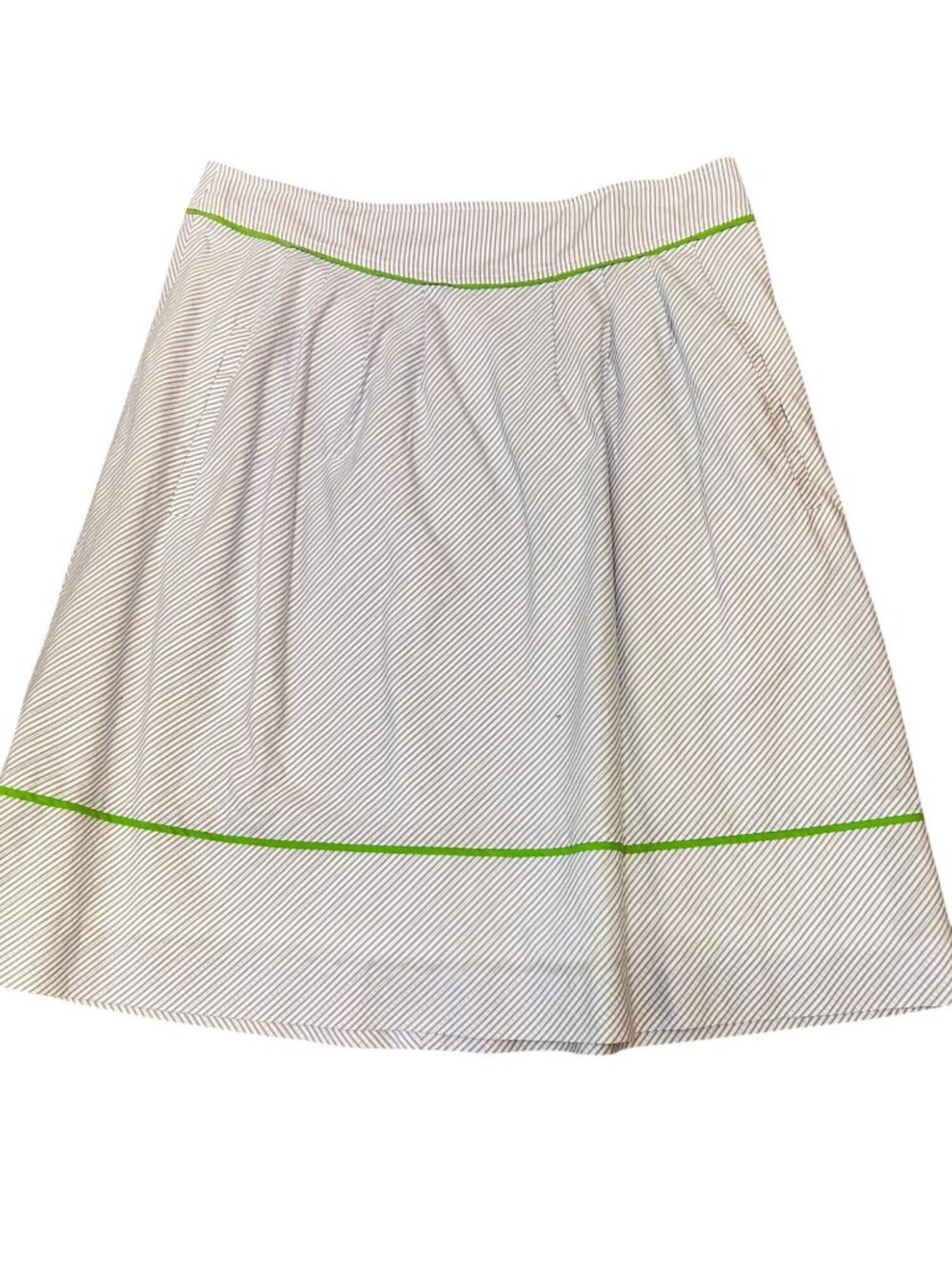 LILLY Pulitzer Fayette Skirt Blue & White Stripe size 4 $158